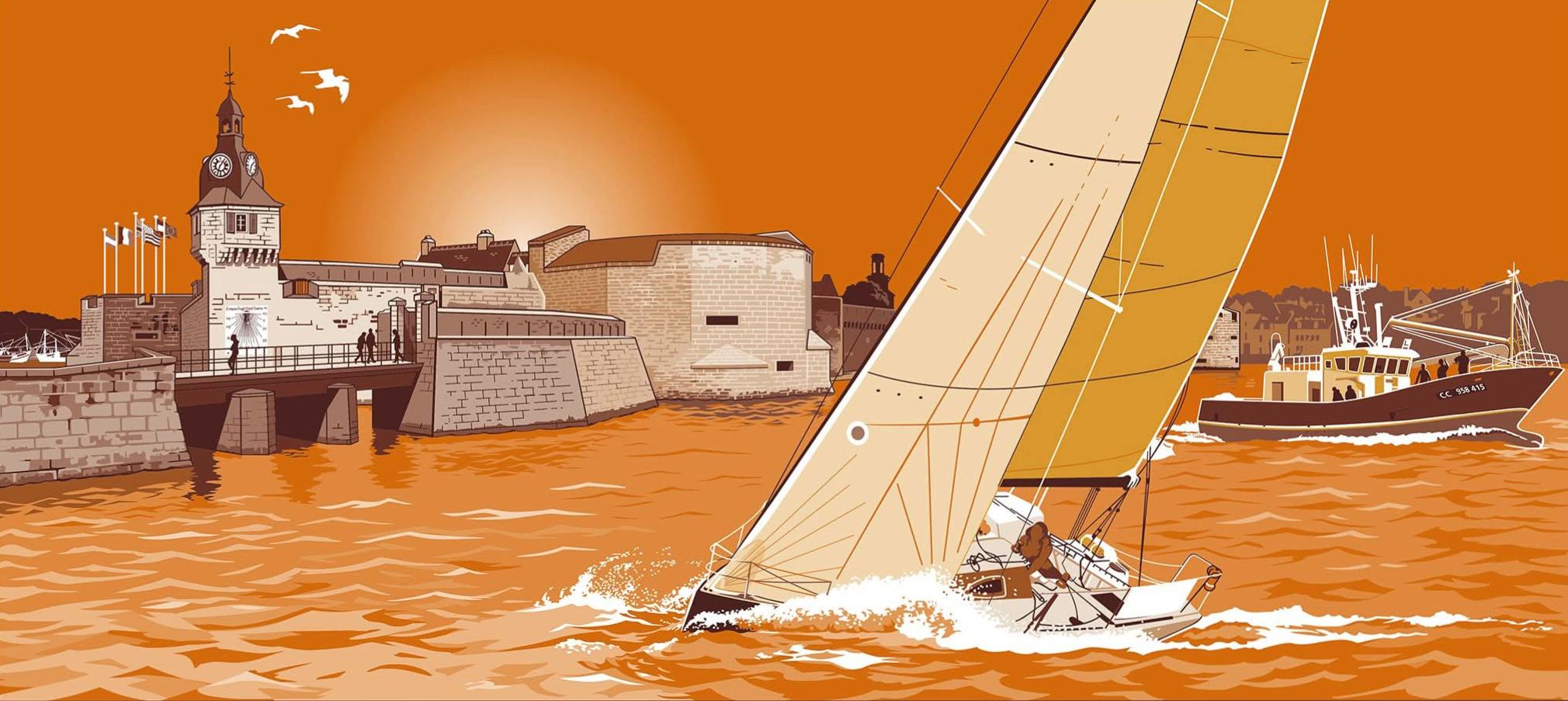 Photo du panneau : Concarneau